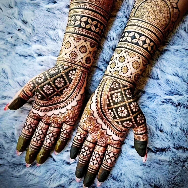 Mehndi Designs for Front Hand Full Hand