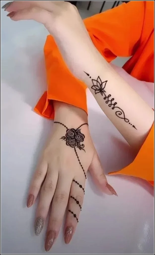 Mehendi Design Full Hand Front