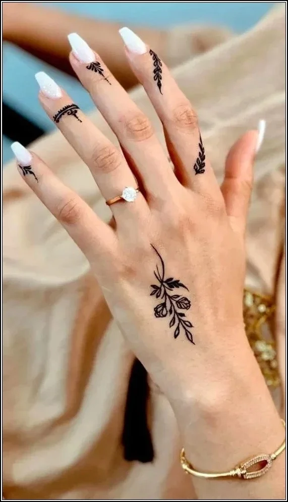 Front Mehndi Design Full