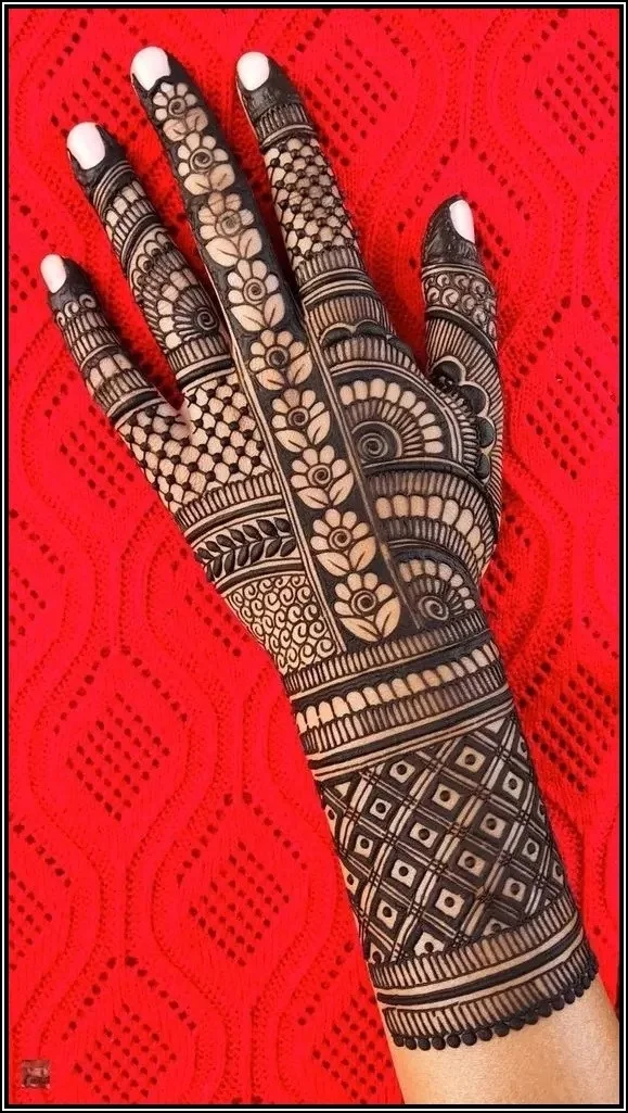 Full Hand Mehndi Design New