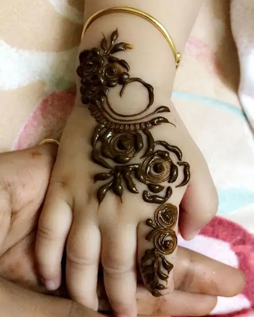 Flower Mehndi Designs