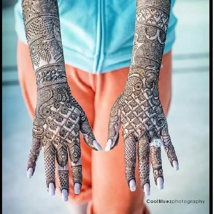 Pakistani Mehndi Design Cluster