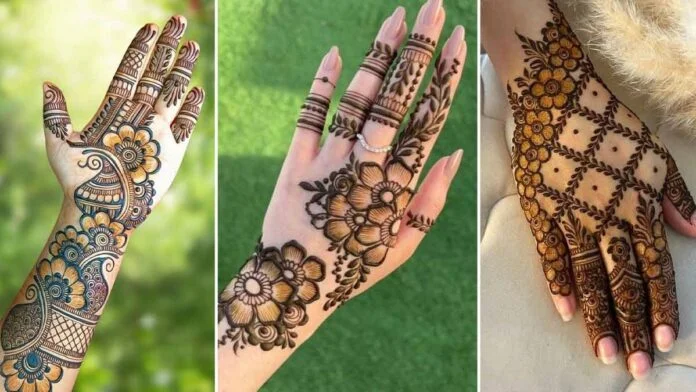 Sometimes Just A Little Mehndi Does Wonders