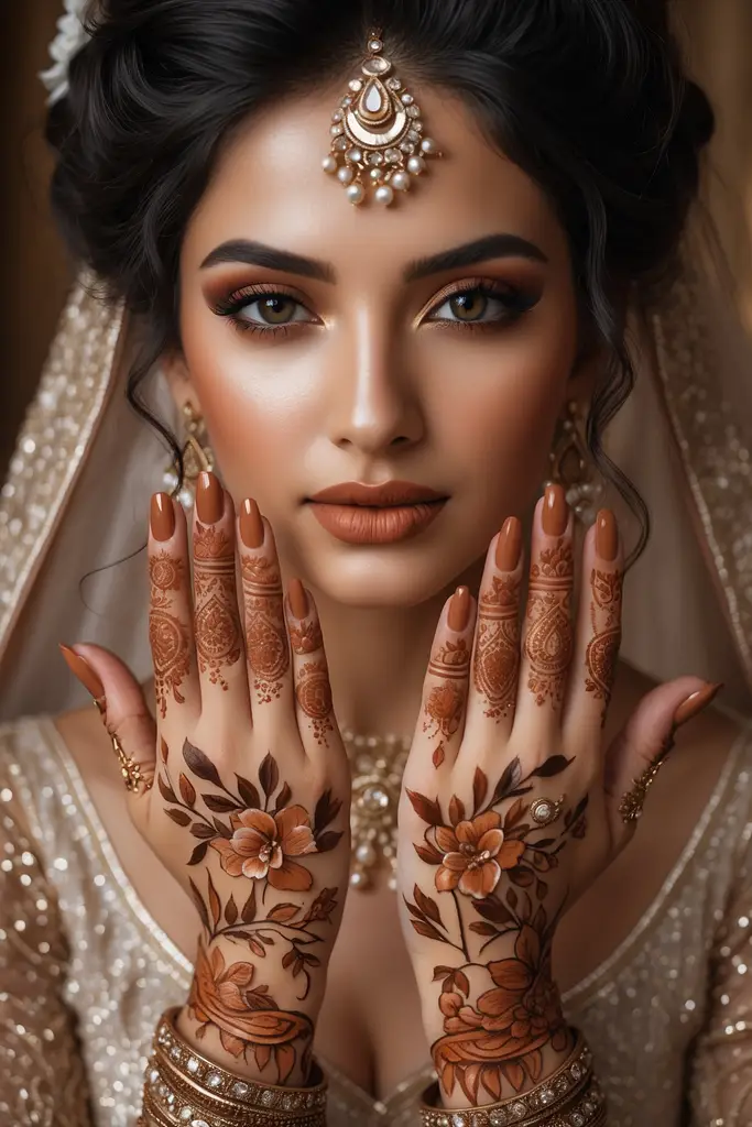 Mehndi Design for Dulhan
