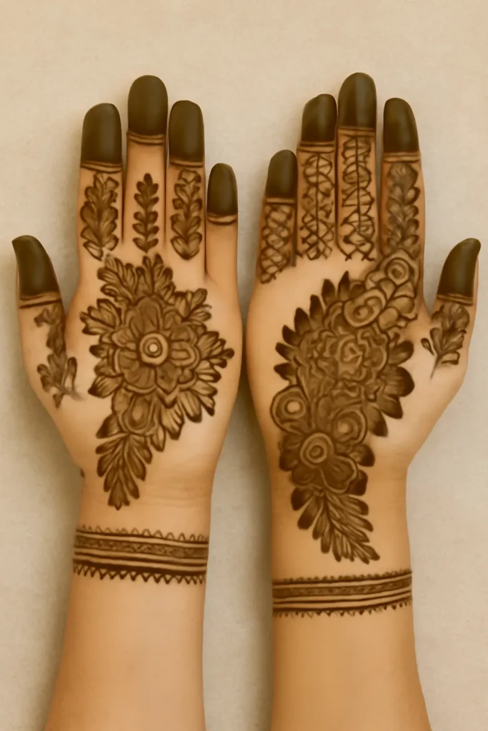 New Full Hand Mehndi Design