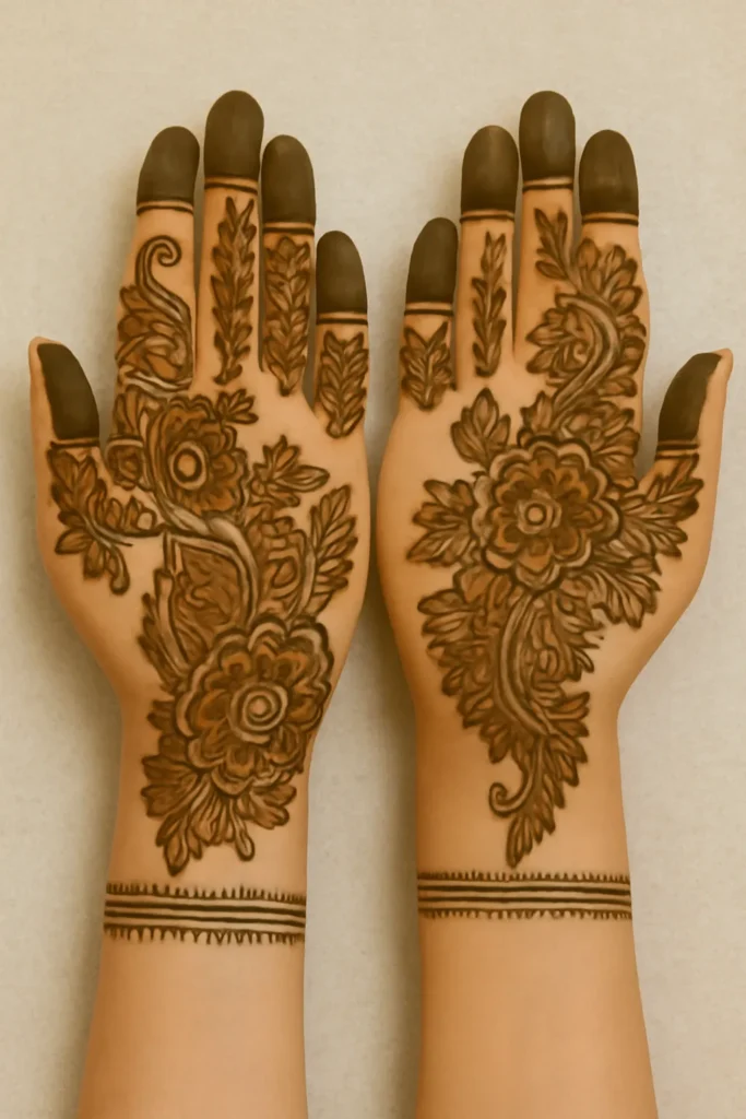 Full Hand Mehndi Designs