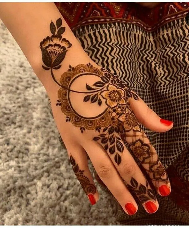 Dulhe ki Behan Mehndi Design