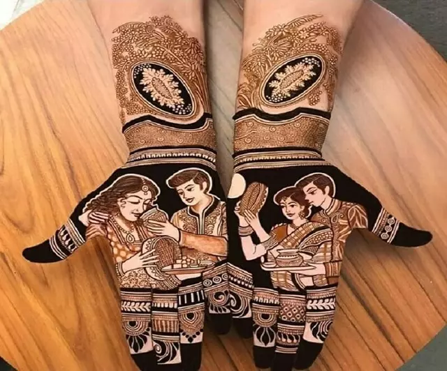 Full-Hand Lace Design