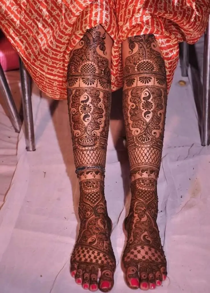 Easy Front Hand Mehndi for Beginners – Rakhi Special