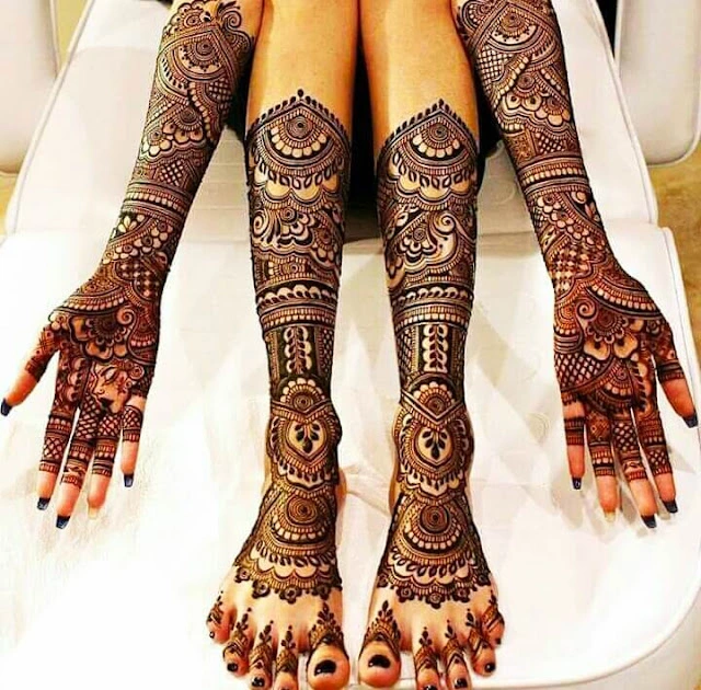 Mehndi Dulhan Design