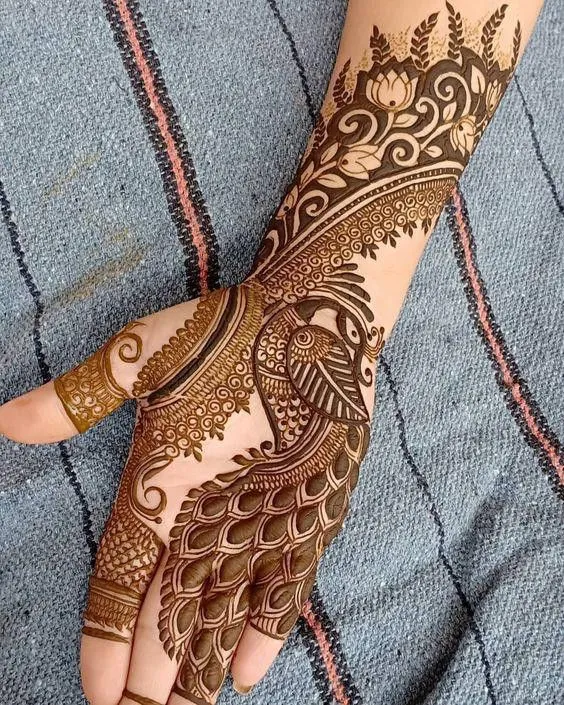Mehndi Design Photo Dulhan