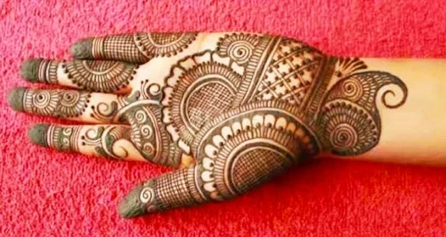 New khafif mehndi design