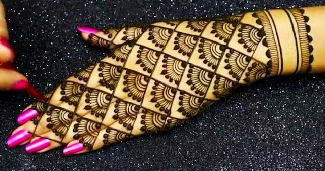 Leg mehndi design khafif