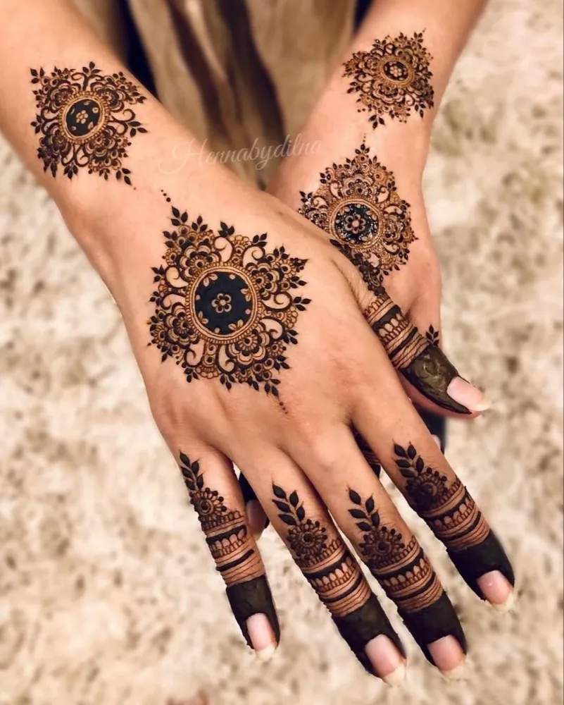 Mehndi Design for Bride