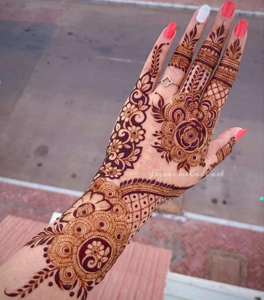 Mehndi Design Dulha Dulhan
