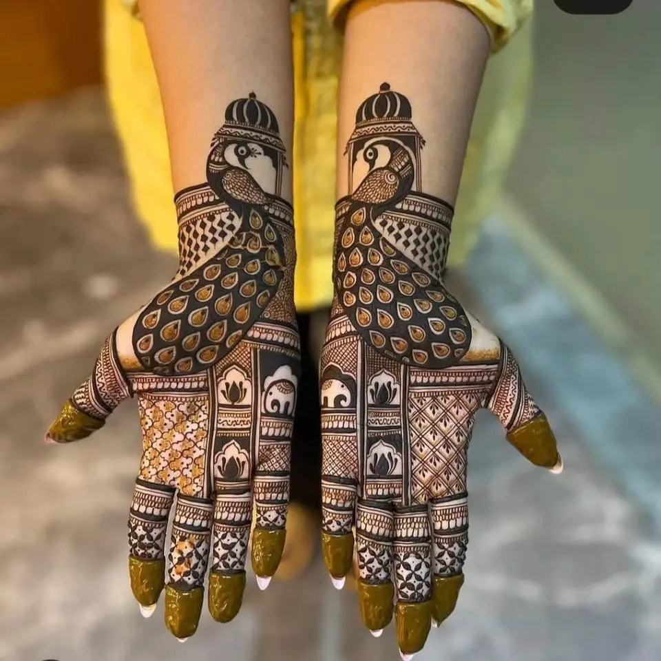 Flowers Mehndi