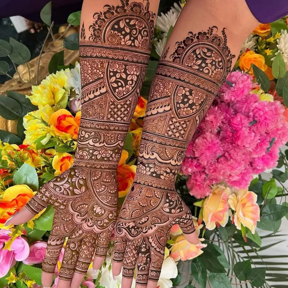 Mehndi Design Simple