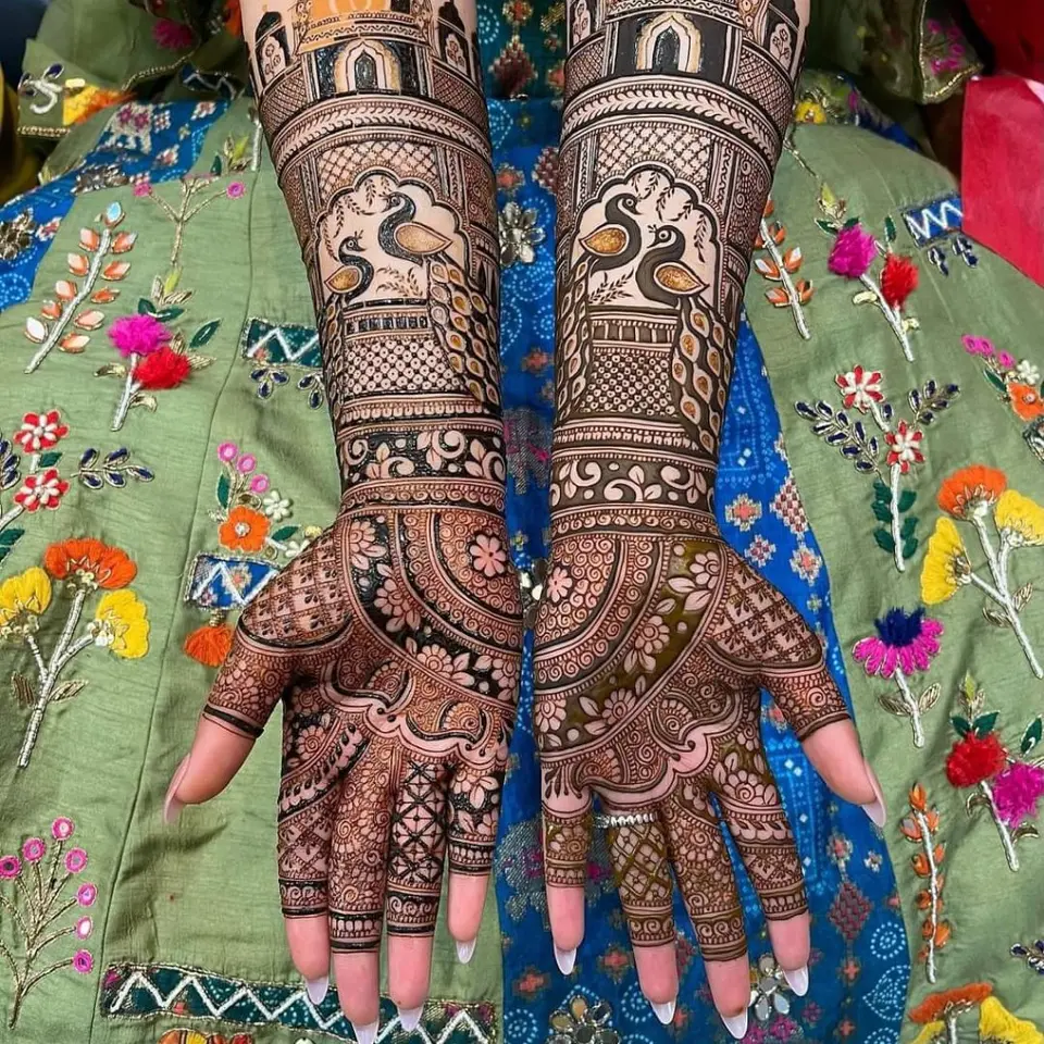 Mehndi Flower