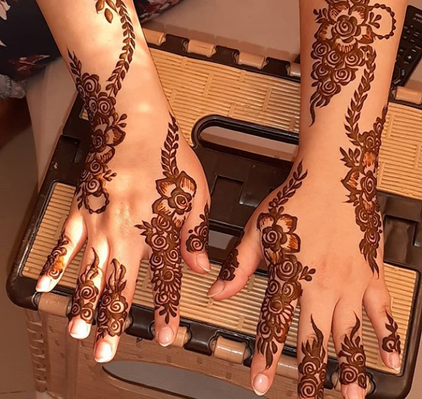 Palm Mehndi Design