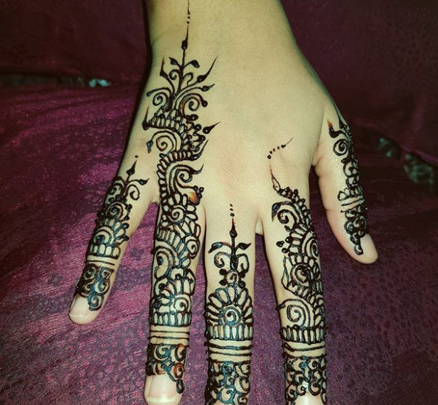 Pakistani mehndi design 2024 Arabic