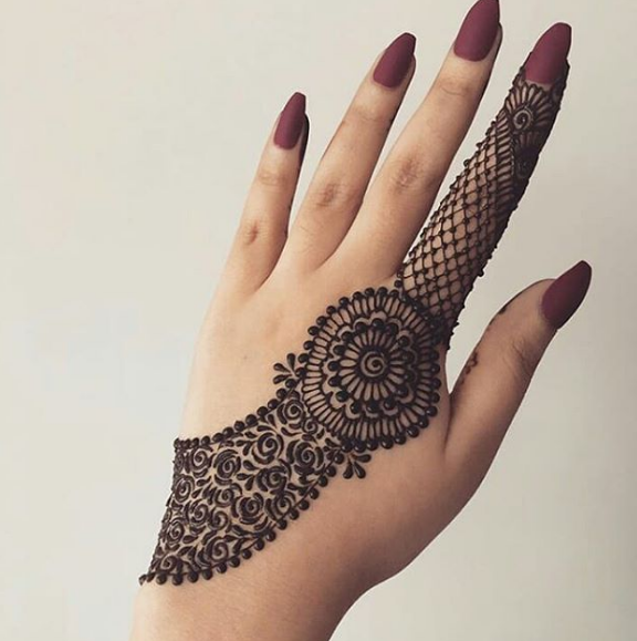 Arabic Pakistani mehndi designs