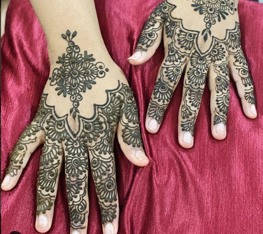 Pakistani Mehndi Design Simple Full Hand
