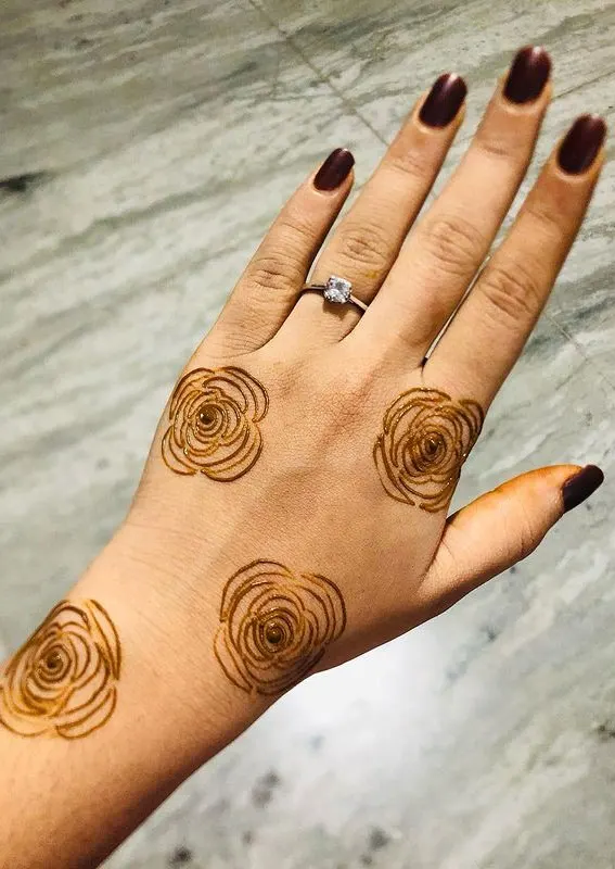 Mehndi Design Back Hand