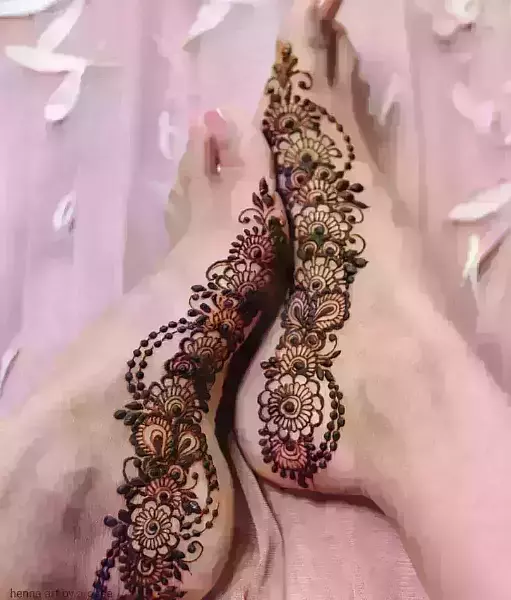 Anklet Mehndi