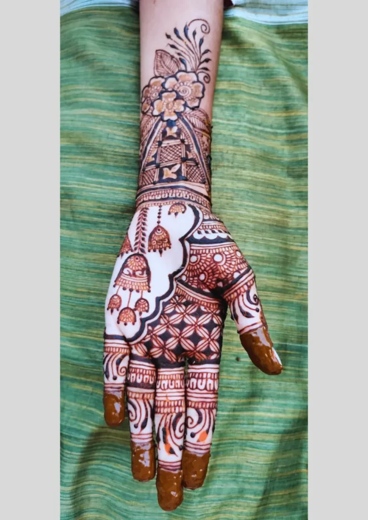 Mehndi Design Back Hand Simple
