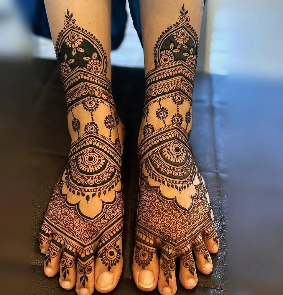Floral Mehndi