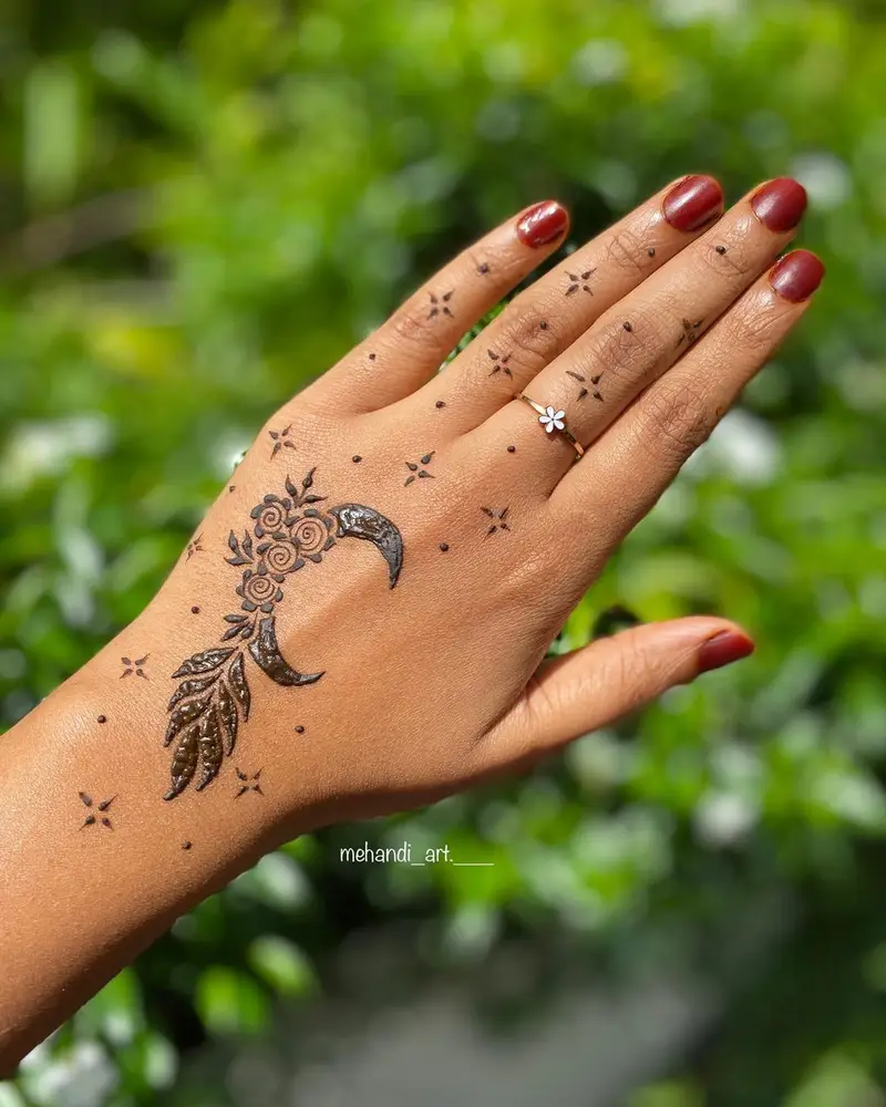 Front & Back Hand Mehndi Designs
