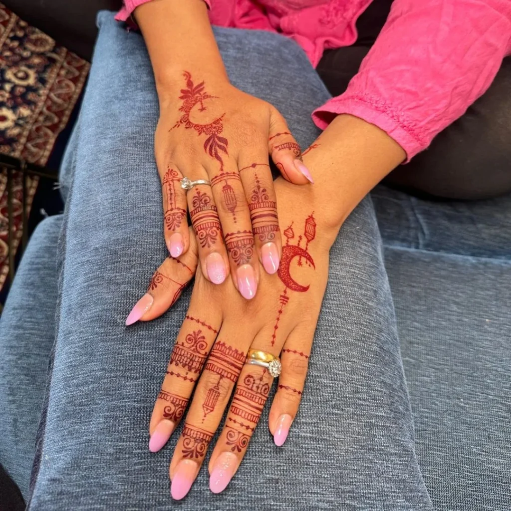 Front & Back Hand Mehndi Designs