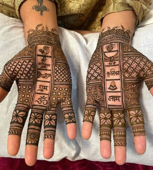 Moroccan Mehndi Designs for Raksha Bandhan