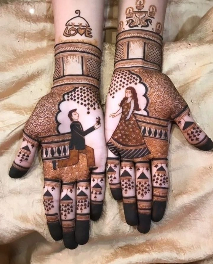 Moroccan Mehndi Designs for Raksha Bandhan