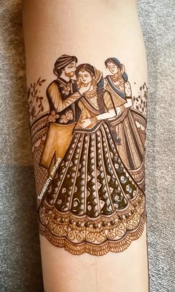 Moroccan Mehndi Designs for Raksha Bandhan