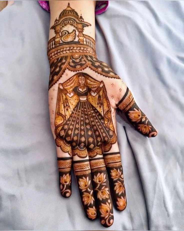 Moroccan Mehndi Designs for Raksha Bandhan
