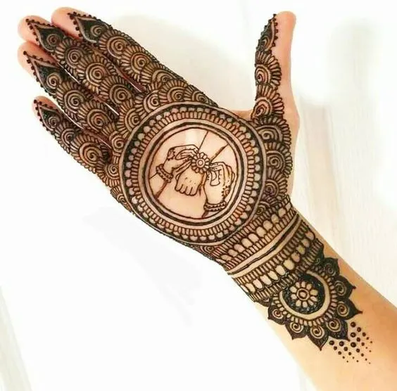 Dotted Bangle Mehndi
