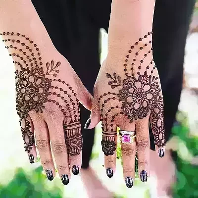 modern mehndi royal front hand mehndi design