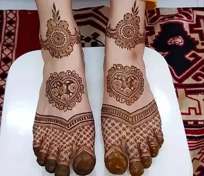 Intricate Indian Bridal Mehndi