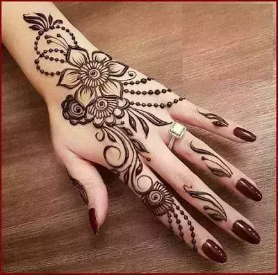 Leafy Dots Design
