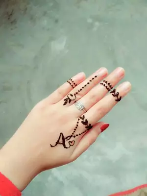 Pakistani Arabic mehndi