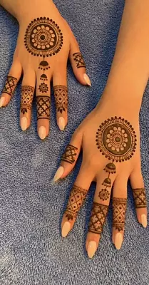Pakistani henna designs