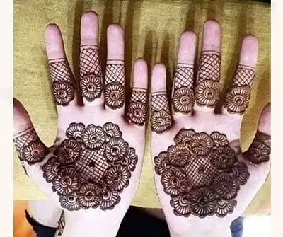 Contemporary and Minimalistic Henna
