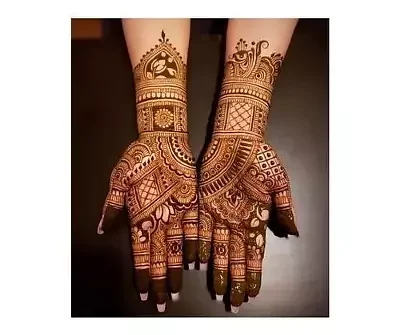 simple khafif mehndi design