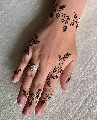 mehndi designs back hand khafif