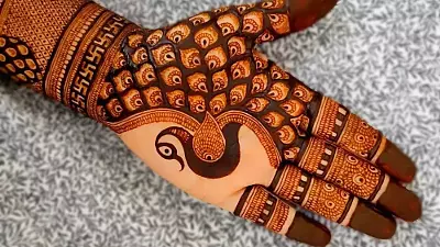 Arabic mehndi design Pakistani