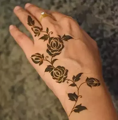 Mehndi design easy and beautiful khafif