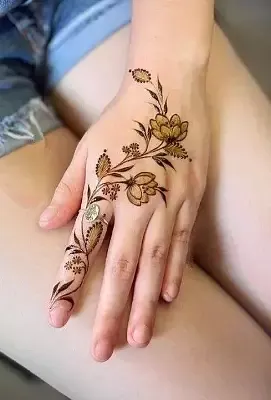 khafif mehndi simple design