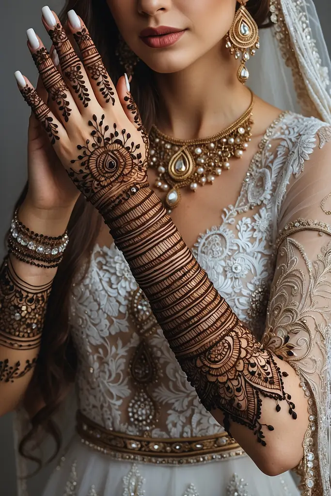 Easy Dulhan Mehndi Design