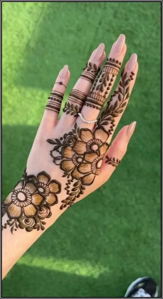 Arabic Full Hand Mehndi Design